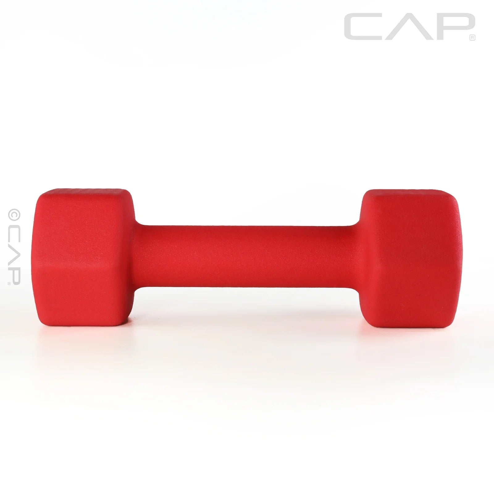 , 10Lb Neoprene Dumbbell, Red, Single